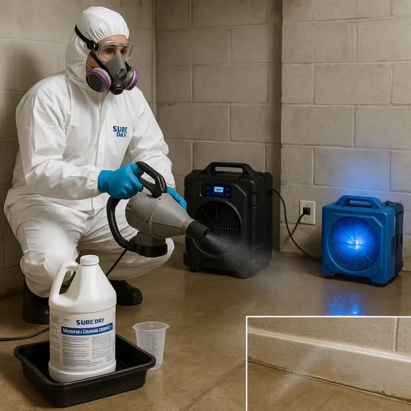 Sanitization and Odor Removal process in Gleneagle, CO